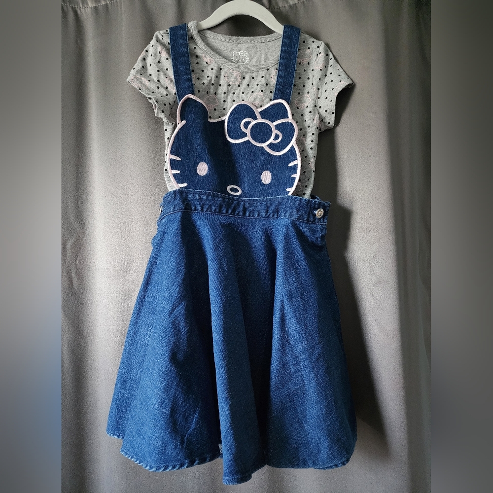 Hello Kitty Denim Skirt for Kids